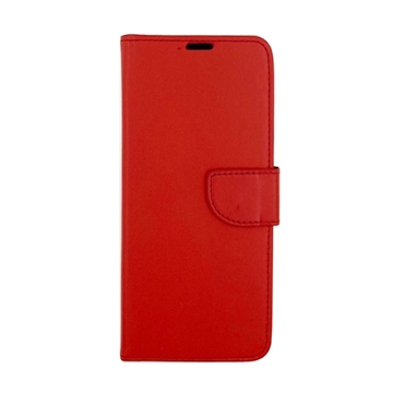 Picture of Leather Book Case With Clip For Samsung Galaxy A23 5G Color: Red