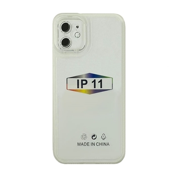 Picture of Fashion Candy Color With Colored Frame Camera For Iphone 11 - Color : White
