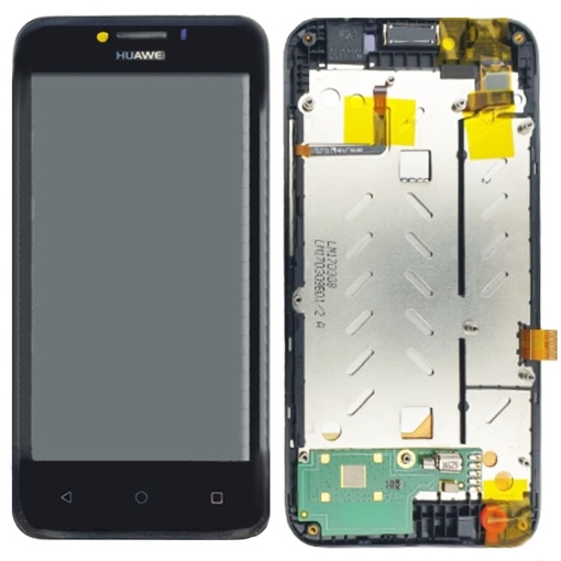 Picture of Original LCD Screen with Touch Mechanism and Frame for Huawei Y560 (Service Pack) 97070KTM - Color: Black