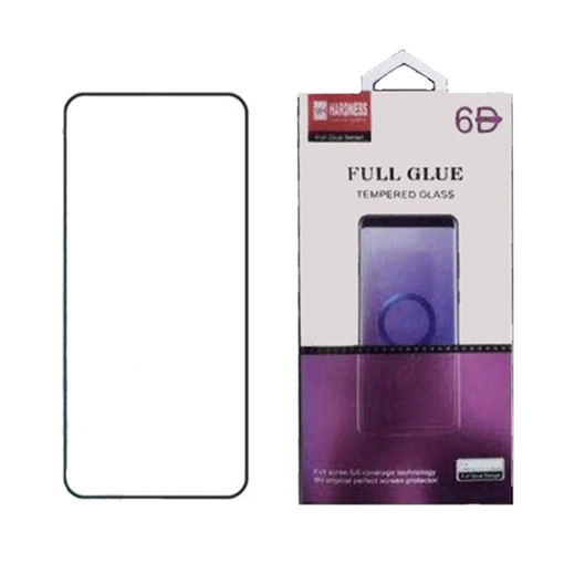 Προστασία Οθόνης Tempered Glass 9H/5D Full Glue Full Cover 0.3mm για Apple iPhone XR/iPhone 11 - Χρώμα: Μαύρο