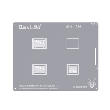 Εικόνα της Qianli QS75 Stencil για Apple iPhone CPU/12/12 Pro/12 Pro Max/12 Mini