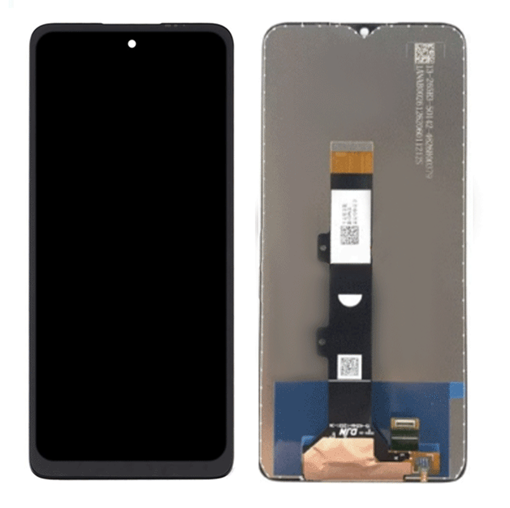 Picture of OEM LCD Display With Touch Mechanism for Moto E22 - Color: Black
