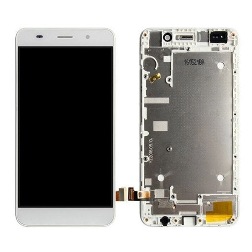Οθόνη LCD με Μηχανισμό Αφής Assembly για Huawei Y6 2015/Honor 4A - Χρώμα: Λευκό