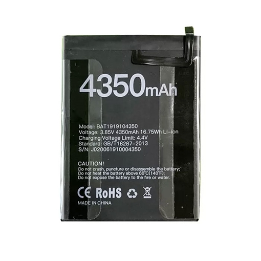 Picture of Battery Compatible 95BAT1919104350 for Doogee X95 X - 4350mAh