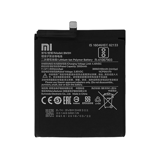 Picture of Battery BM3H for Xiaomi Mi Play - 3800mAh