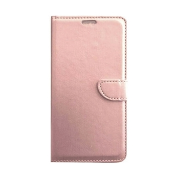 Picture of Leather Book Case with Clip for Samsung Galaxy A13 4G - Color: Rose Gold