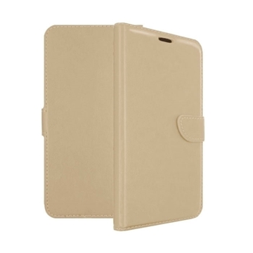 Picture of Leather Book Case With Clip For Samsung Galaxy A23 5G Color: Gold
