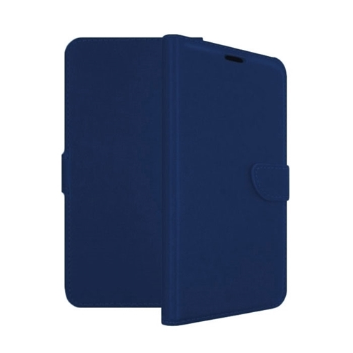 Θήκη Βιβλίο Stand Leather Wallet with Clip για Apple Iphone 6 Plus - Χρώμα: Μπλε