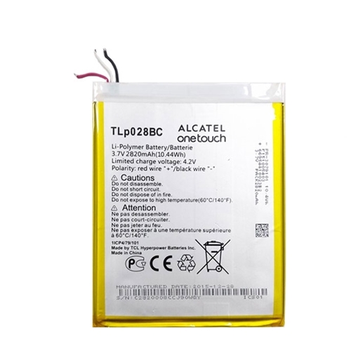 Picture of Battery TLP028BC For Alcatel Pixe 3 - 2820mAh Bulk