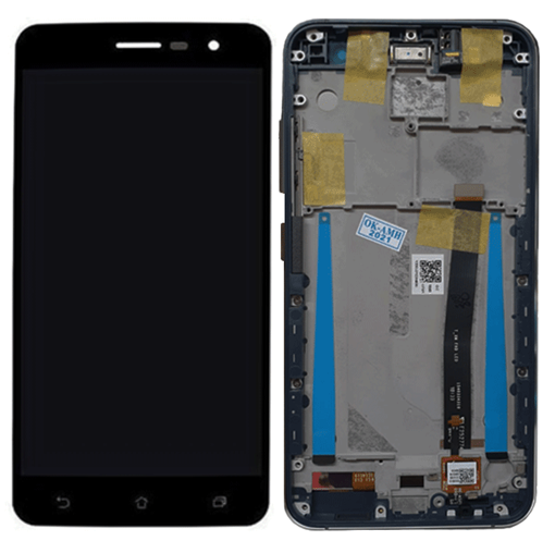 Picture of LCD Complete with Frame for Asus Zenfone 3 ZE520KL - Color: Black