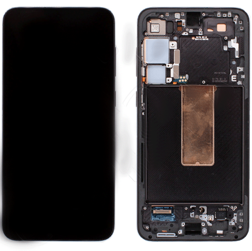 Γνήσια Οθόνη LCD με Μηχανισμό Αφής και Πλαίσιο για Samsung SM-S916 Galaxy S23 Plus 5G GH82-30476A/30477A - Χρώμα: Μαύρο