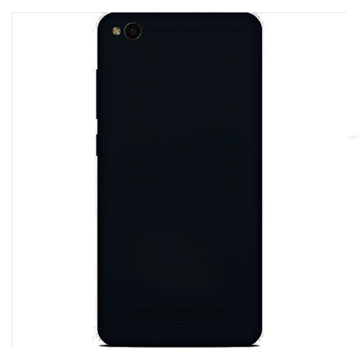 Πίσω Καπάκι Με Τζαμάκι Κάμερας για Xiaomi Redmi 4A - Χρώμα: Μαύρο