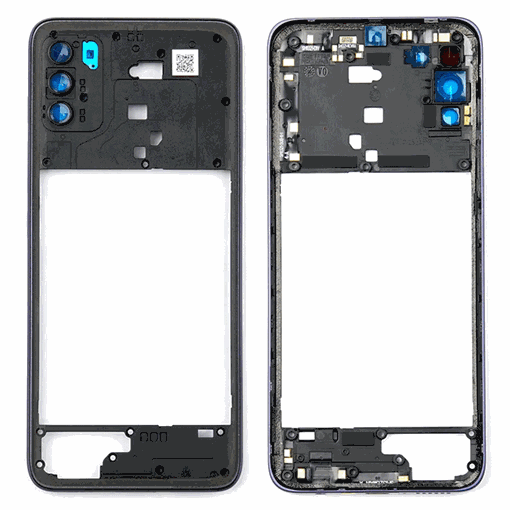 Μεσαίο Πλαίσιο/Middle Frame για Motorola Moto G50 - Χρώμα: Γκρι