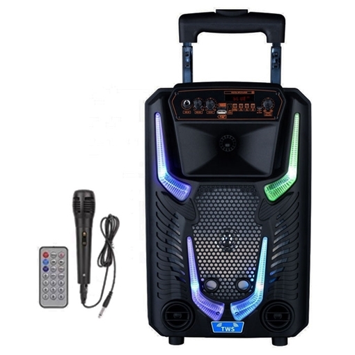 PZX NDR-8908 Bluetooth Φορητό ηχείο - Wireless Speaker 8 Inch