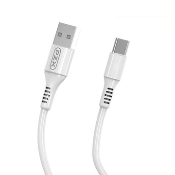 Εικόνα της PZX V142s Καλώδιο Φόρτισης και Μεταφοράς Δεδομένων 1m Type-C Data and Charging Cable 2.1A - Χρώμα: Λευκό