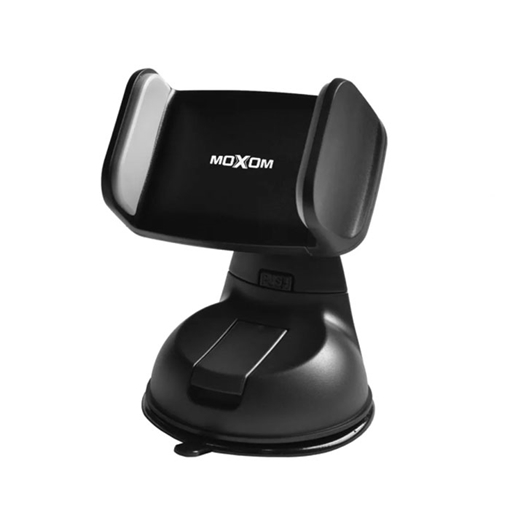 Moxom MX-VS62 Βάση Κινητού Αυτοκινήτου με Ρυθμιζόμενα Άγκιστρα - Χρώμα: Μαύρο