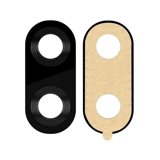 Τζαμάκι κάμερας (Camera Lens) για Xiaomi MI 8 LITE - Χρώμα: Μαύρο