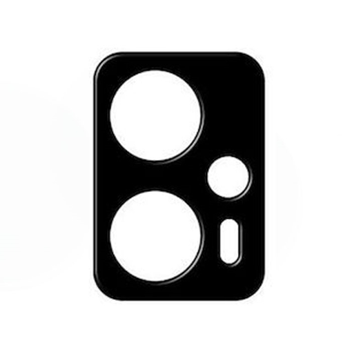 Τζαμάκι κάμερας (Camera Lens) για Xiaomi POCO X4 GT - Χρώμα: Μαύρο