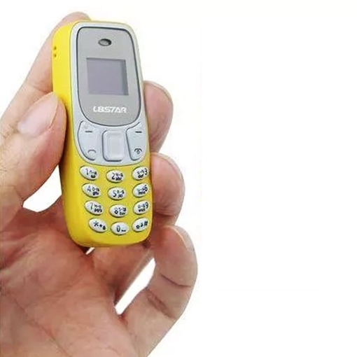 L8STAR BM10 Mini Phone με Ελληνικό Μενού - Χρώμα: Κίτρινο