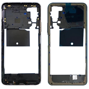 Εικόνα της Μεσαίο Πλαίσιο/Middle Frame για Huawei P SMART 2021 - Χρώμα: Μαύρο