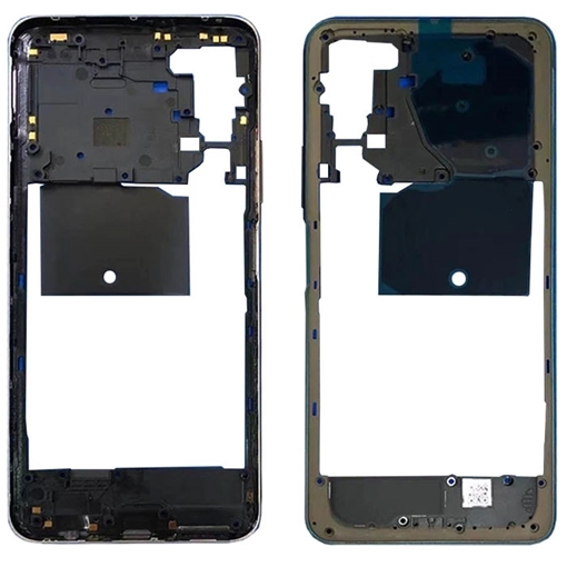 Μεσαίο Πλαίσιο/Middle Frame για Huawei P SMART 2021 - Χρώμα: Μαύρο