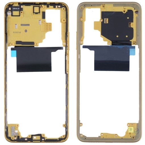 Picture of Middle Frame for Xiaomi POCO M4 PRO 5g-Color: Yellow
