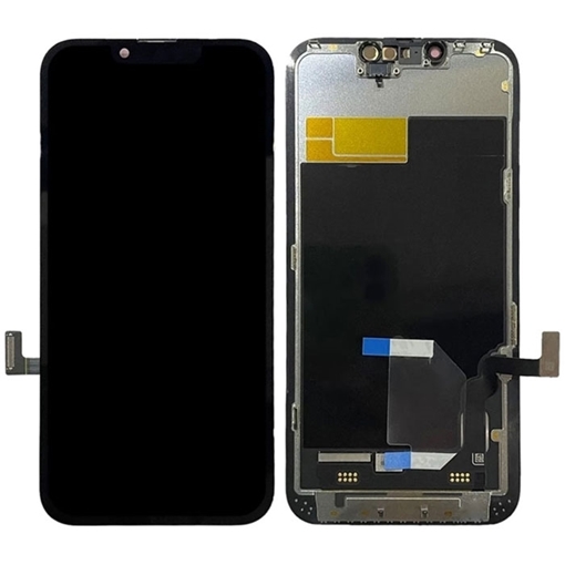 Γνήσια Οθόνη LCD με Μηχανισμό Αφής για iPhone 13 Pro Max - Χρώμα: Μαύρο