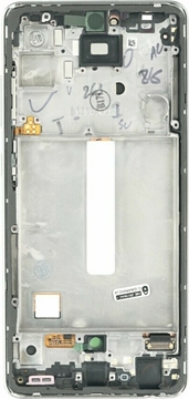 Εικόνα της Γνήσια Οθόνη LCD με Μηχανισμό Αφής και Πλαίσιο για Samsung Galaxy A52 A525/A526 GH82-25524D - Χρώμα: Λευκό
