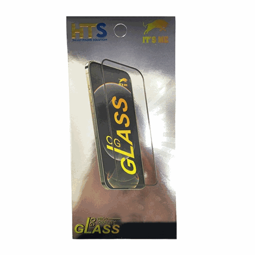 HTS Προστασία Οθόνης OG Full Glass Full Glue Tempered Glass για Apple iPhone 13 Pro Max - Χρώμα: Μαύρο