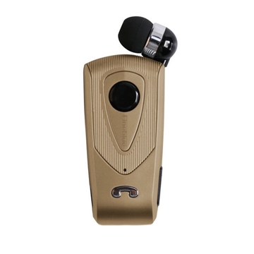 Εικόνα της Fineblue F930 In-ear Bluetooth Handsfree Ακουστικό Πέτου - Χρώμα: Χρυσό
