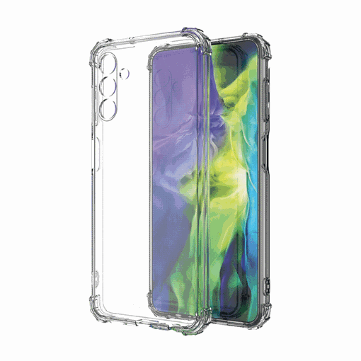 Θήκη Πλάτης Σιλικόνης Anti Shock 1.5mm για Samsung Galaxy A04S - Χρώμα: Διαφανές