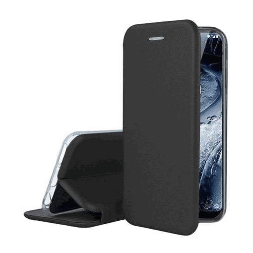 OEM Θήκη Βιβλίο Smart Magnet Elegance Book για Samsung Galaxy A04S - Χρώμα: Μαύρο
