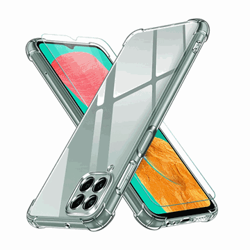 Εικόνα της Θήκη Πλάτης Σιλικόνης Anti Shock 1.5mm για Samsung Galaxy M33 - Χρώμα: Διαφανές