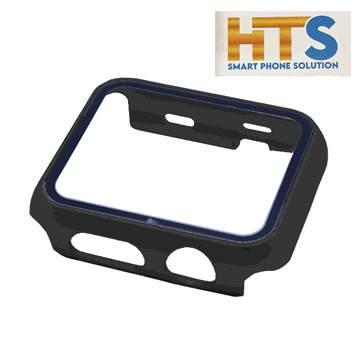 Picture of HTS 360 case with Tempered Glass για Apple Watch Series 8 45mm - colour black