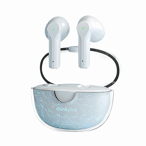 Lenovo XT95 Pro Earbud Bluetooth Ακουστικά με Αντοχή στον Ιδρώτα και Θήκη Φόρτισης - Χρώμα: Λευκά