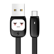 Picture of USAMS US-SJ232 U7 Charging Cable Micro USB 1M - Color:Black