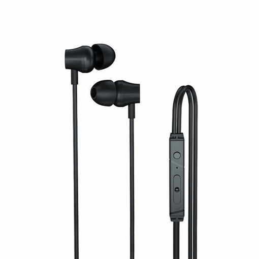 Lenovo QF320 In-ear Wired Handsfree Ακουστικά με Βύσμα 3.5mm - Χρώμα: Μαύρο