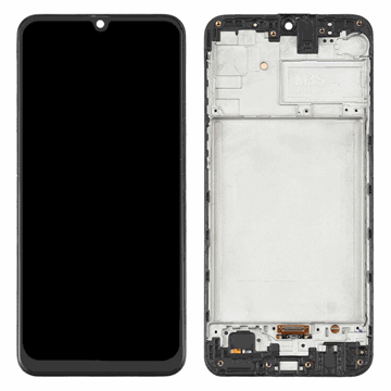 Picture of Incell LCD Display with Touch Mechanism and Bezel for Samsung Galaxy M31S M317F - Color: Black