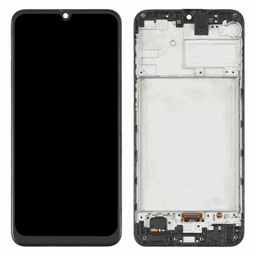 Incell Οθόνη LCD με Μηχανισμό Αφής και Πλαίσιο για Samsung Galaxy M31S M317F - Χρώμα: Μαύρο