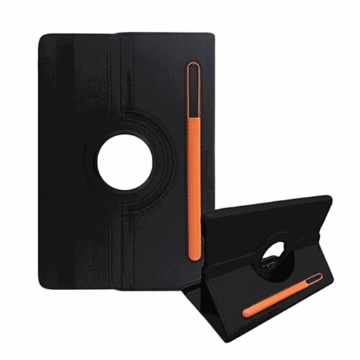 Picture of Rotating 360 Stand with pencil Case For Lenovo M10 3RD GEN 10.1 X606 - Color: Black