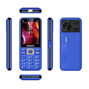 Εικόνα της Telemar T360 Κινητό Mobile Phone 2.8" - Χρώμα: Μπλε