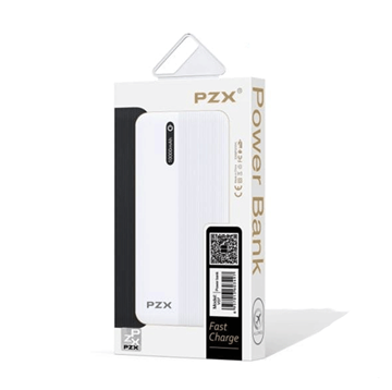 Εικόνα της PZX- V07 Power Bank 10000Mah 2 USB Ports - Χρώμα: Λευκό