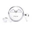 Picture of PZX L58 Bluetooth 5.1 Wireless Earphone In-ear Metal Circle High Sound Quality Earbuds 280mAh - Color: White