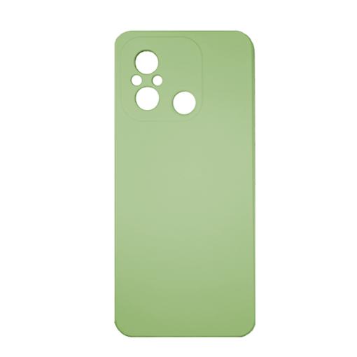 Θήκη Πλάτης Σιλικόνης Soft για Xiaomi Redmi 12C - Χρώμα : Πράσινο