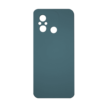 Picture of Silicone Back Case Soft For Xiaomi Redmi 12C - Color: Blue