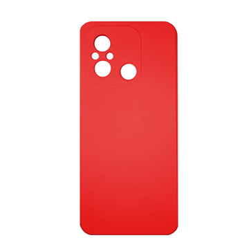 Picture of Silicone Back Case Soft For Xiaomi Redmi 12C - Color: Red