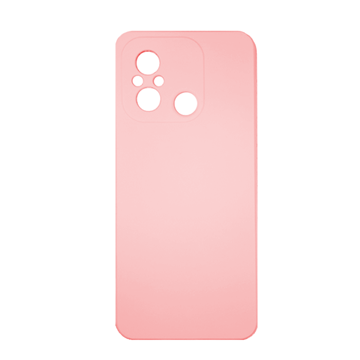 Εικόνα της Θήκη Πλάτης Σιλικόνης Soft για Xiaomi Redmi 12C - Χρώμα : Ροζ