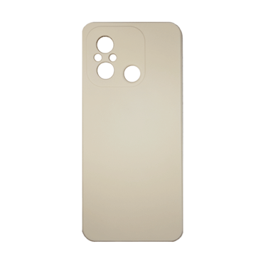 Picture of Silicone Back Case Soft For Xiaomi Redmi 12C - Color: Nude