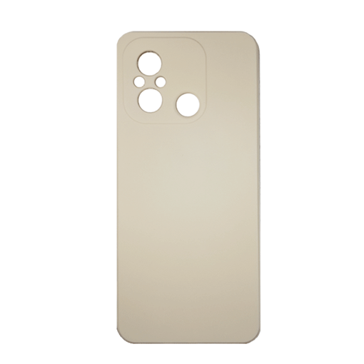 Θήκη Πλάτης Σιλικόνης Soft για Xiaomi Redmi 12C - Χρώμα : Nude