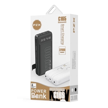 Picture of PZX Power Bank C165 - 27000mah -color: White
